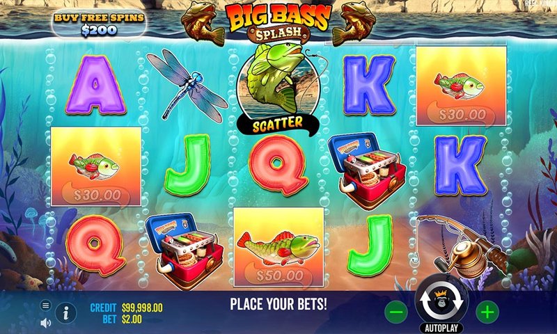Erlebe den großen Catchespaß mit Big Bass Splash Slot in Deutschland in Germany