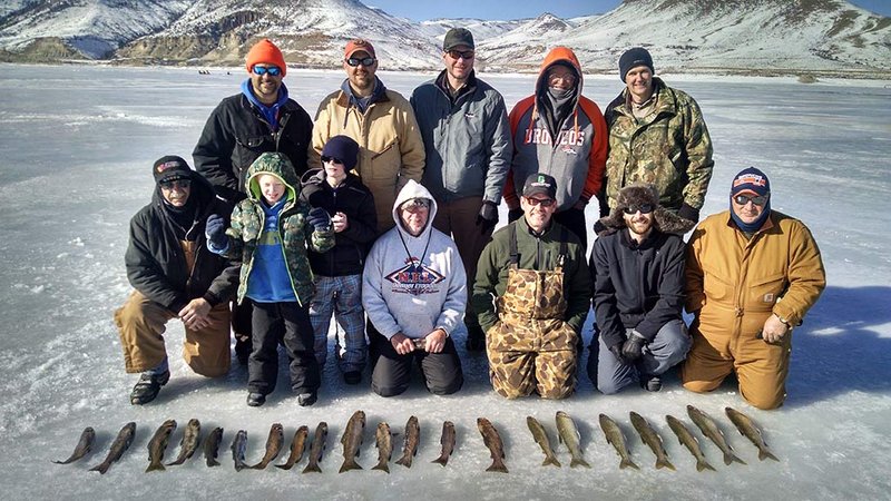 Experience the Thrill of Ice Fishing in the UK Winter Landscape in United Kigdom